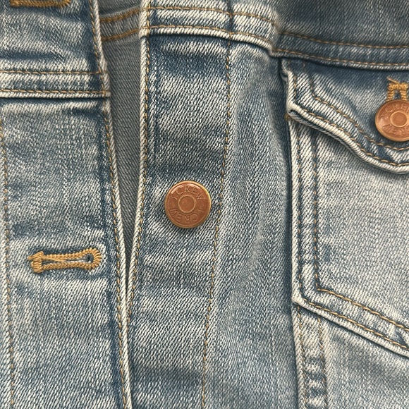 J Crew  Crew Cuts Jean Jacket. Light wash - Picture 3 of 3